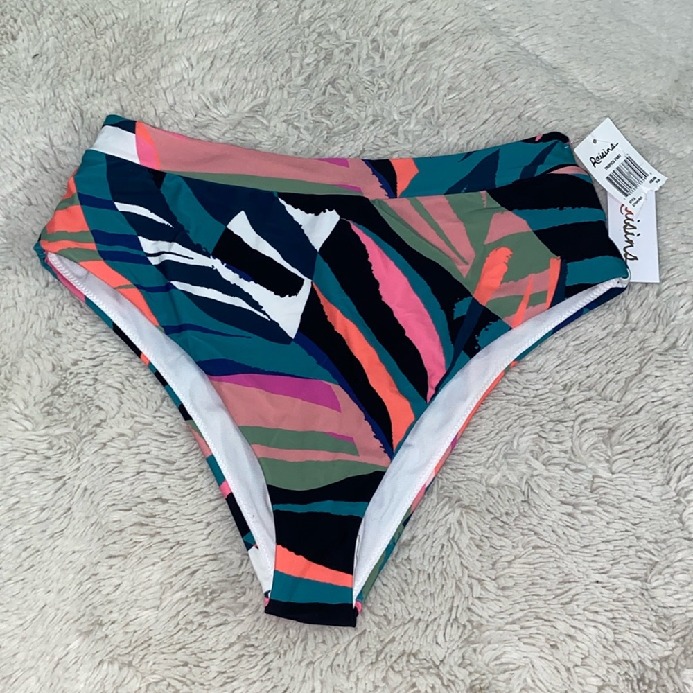 NWT RAISINS cheeky abstract bikini bottom